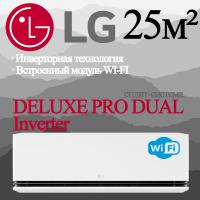 LG Инверторные сплит-системы серии DELUXE PRO DUAL Inverter H09S1D с установкой